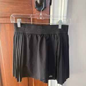 ALO Yoga Black Mini Skirt